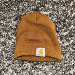 Carhartt Brown Knit Beanie
